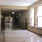 a hallway with windows